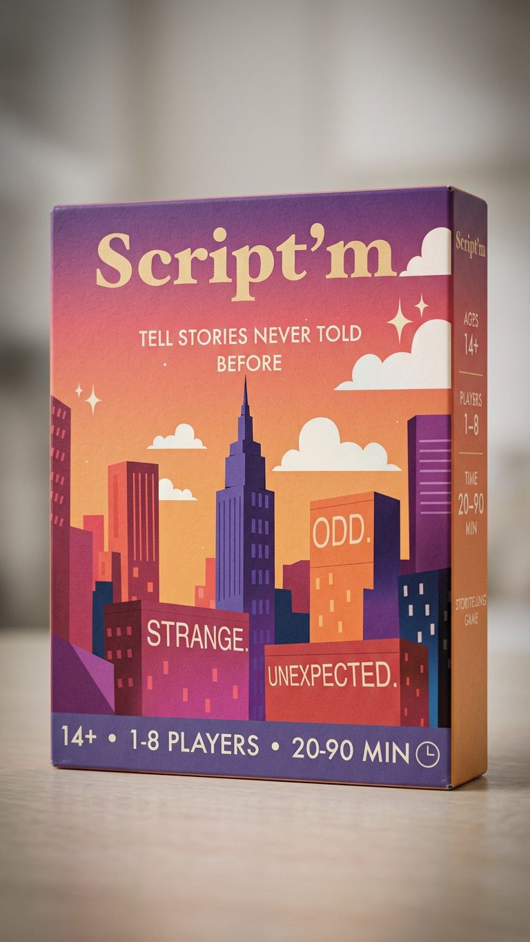 Script'm - Starter City Edition [PRE-ORDER STARTING IN JULY]